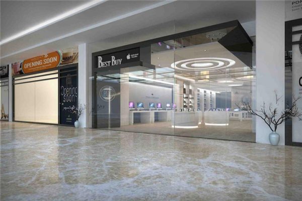 #055 Boutique Retail Electronic Shop Interior Design - Custom Mobile ...