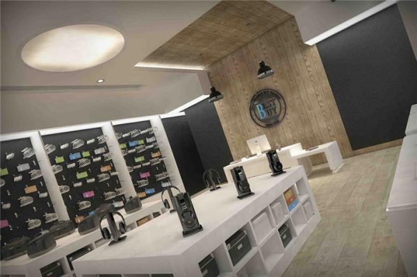 #055 Boutique Retail Electronic Shop Interior Design - Custom Mobile ...